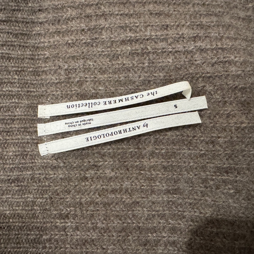 Anthropologie Cashmere Collection Mock Neck